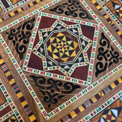 Damascene Mosaic Box – Handcrafted Art for Jewelry & Keepsakes